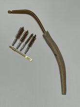 Load image into Gallery viewer, Coyote Multi-Caliber Rifle Chamber Rod | Genuine Antler &amp; Brass Maintenance Tool
